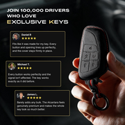 GMC · Chevrolet Key Fob Cover — Official Alcántara® | Sierra, Tahoe, Yukon & More (5 Buttons)