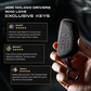 GMC · Chevrolet Key Fob Cover — Official Alcántara® | Sierra, Tahoe, Yukon & More (5 Buttons)